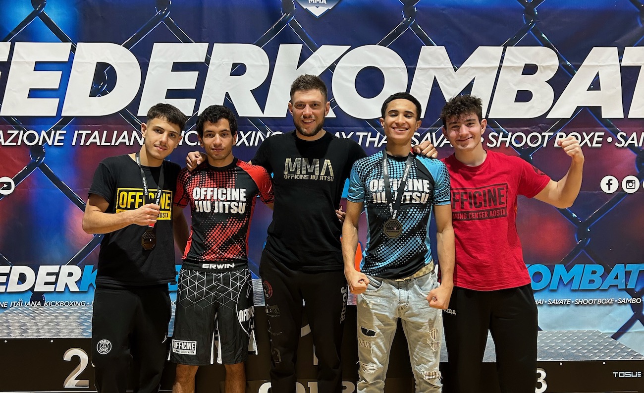 Tre Medaglie Per Le Officine Jiu Jitsu In Coppa Italia Di Mma