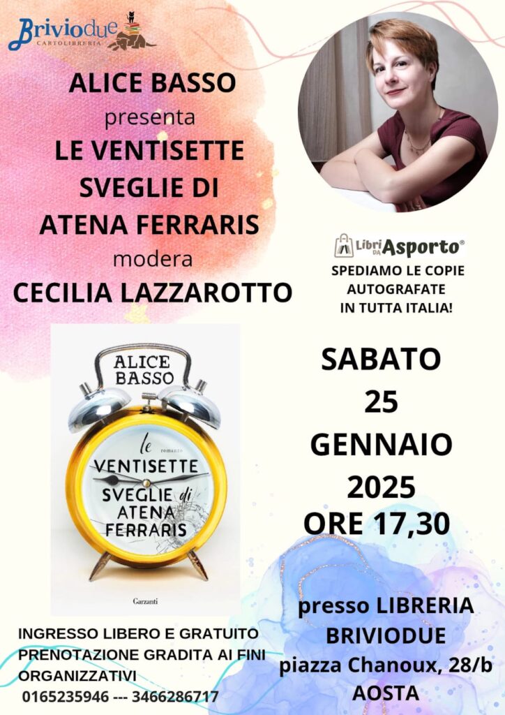 Cosa Fare In Valle D Aosta Alice Basso Presenta Il Suo Nuovo Libro