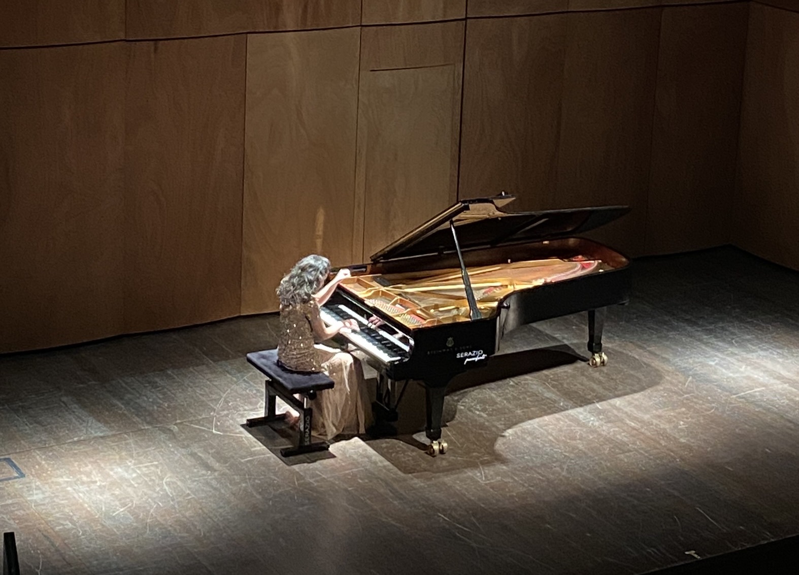 La pianista Beatrice Rana protagonista di una masterclass e di un