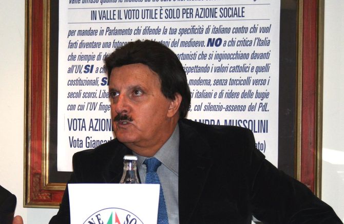 Borluzzi ‘Azione Sociale interpreta in Valle i veri valori della Destra’