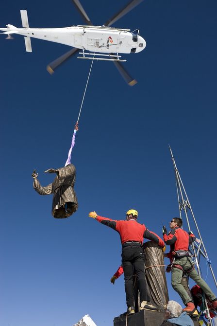 Il Cristo delle Vette torna sulla cima del Balmenhorn