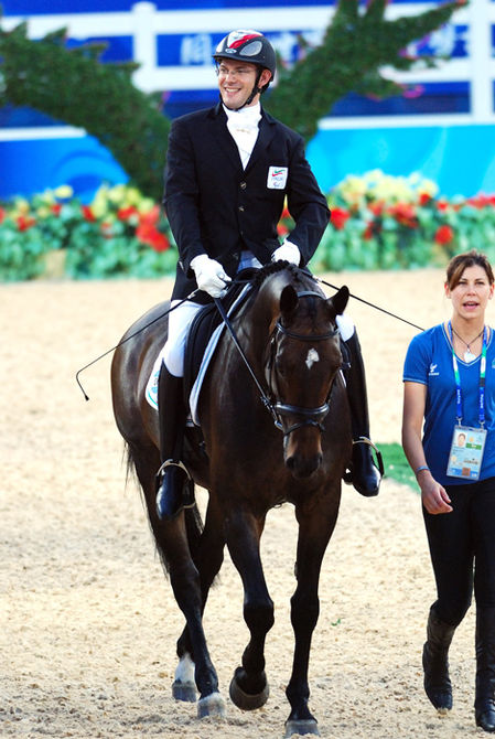 Il cavaliere valdostano Andrea Vigon sfiora la medaglia di Bronzo