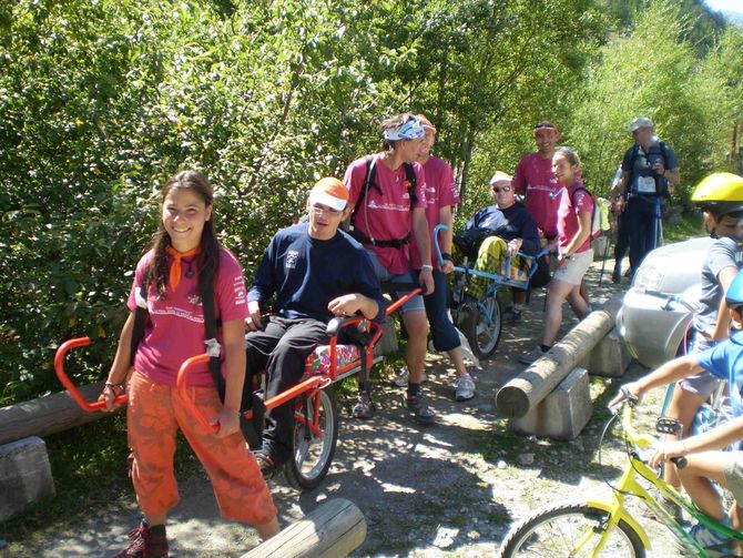 Anche quest’anno due disabili, al nastro di partenza della Courmayeur-Champex-Chamonix