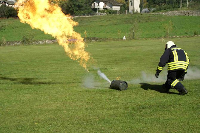 Vigili del Fuoco in esercitazione sul territorio del Gran Combin