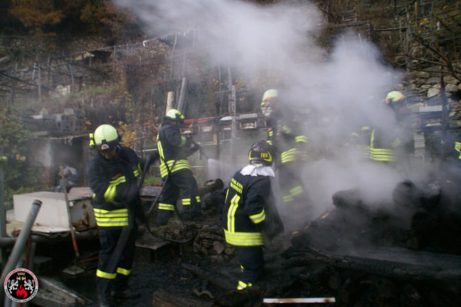 Incendio alle arnie di un apicoltore di Verrès