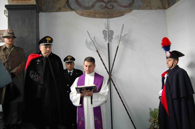 I Carabinieri commemorano i caduti di Nassirya