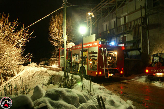 Incendio in un appartamento a Challant-St-Anselme