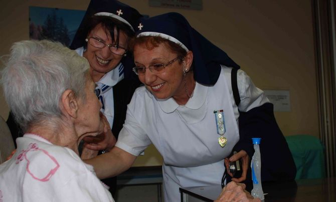 Le madonnine di Lourdes in dono ai malati del Beauregard