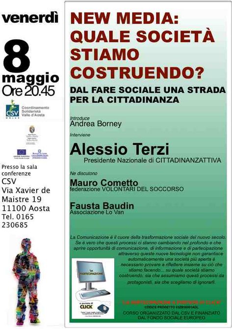 NEW MEDIA: QUALE SOCIETA’ STIAMO COSTRUENDO