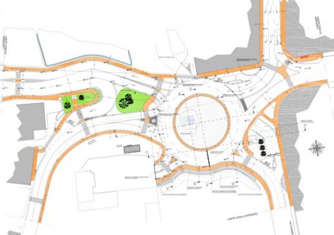 Dal 1° luglio ad Aosta la nuova rotonda all’intersezione tra viale Partigiani e via Chambéry