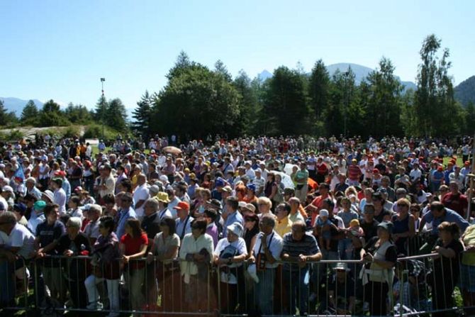 Le “tracce” di Papa Benedetto XVI in Valle d’Aosta