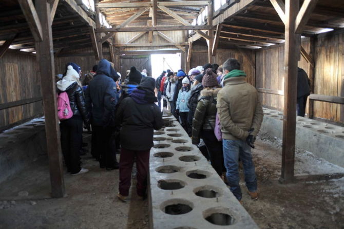 “Treno della memoria” 2010. Il lager di Auschwitz Birkenau