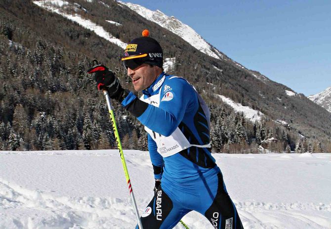 Marcia Gran Paradiso: un uomo solo al comando, il francese Alexandre Rousselet