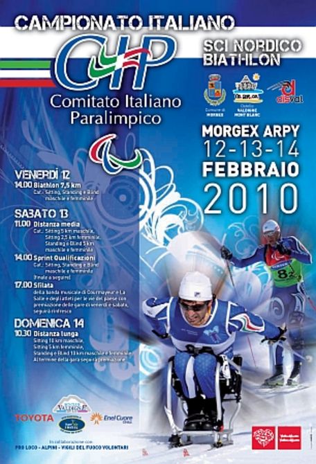 Ad Arpy i Campionati italiani di sci nordico e biathlon del Comitato italiano paralimpico