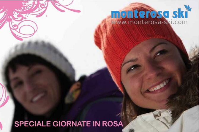 I mercoledì del Monterosaski regalano sconti alle donne sui giornalieri