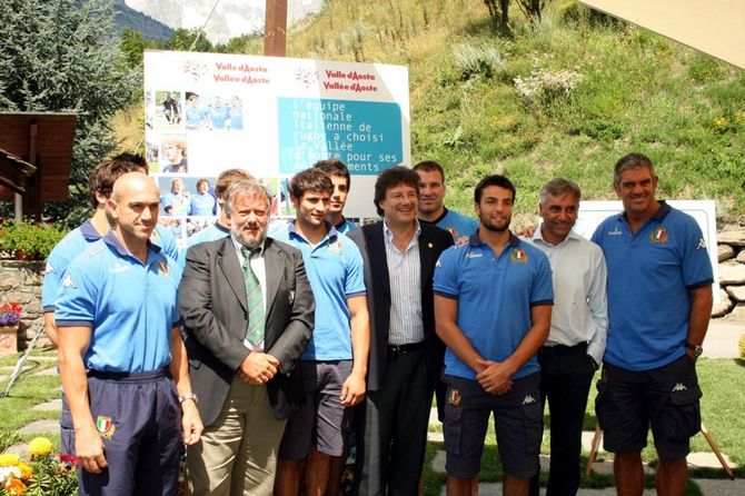 E’ iniziato il ritiro della nazionale di rugby in Valle. Ma potrebbe essere l’ultimo