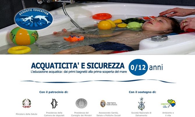 Sarà Nicola Brischigiaro il protagonista di uno spot su “Acquaticità e sicurezza”