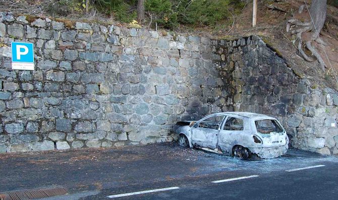 Si affaccia alla finestra e vede la sua auto in fiamme: l’incendio forse è doloso