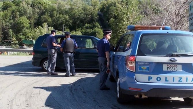 Un camionista greco è stato arrestato ieri notte a Pollein