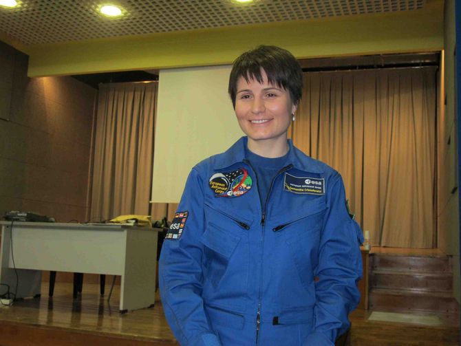 “Come un sogno si trasforma in realtà”: Samantha Cristoforetti, prima astronauta italiana, ad Aosta