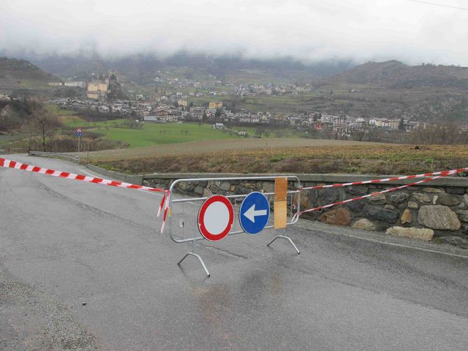 Modifiche alla circolazione a Pollein, Saint-Barthélemy, Champdepraz, Bionaz e Pila