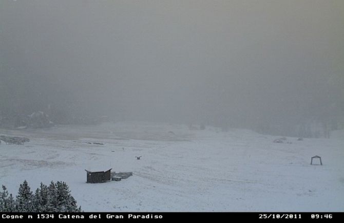 Riaperta la strada per Cogne