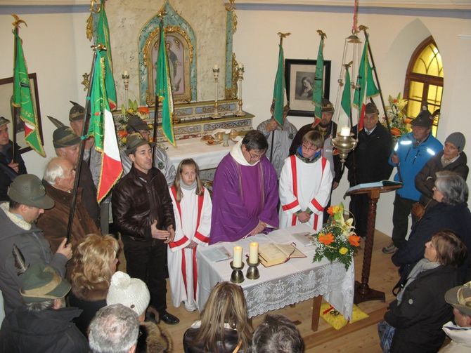 Restaurata la cappella di Entrèves a La Thuile