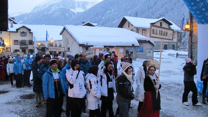 400 giovani a Gressoney per i mondiali studenteschi di sci.