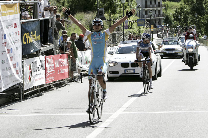 Giro della Valle d’Aosta, ad Arvier si è imposto Arman Kamyshev