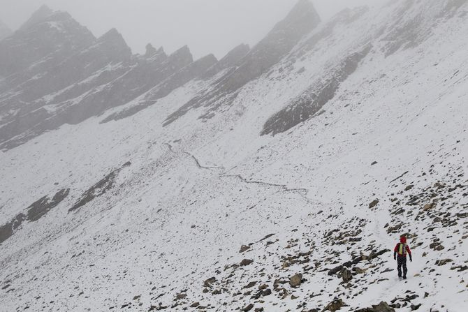 Tor des Géants nuovamente sospeso. Questa volta i concorrenti sono stati bloccati dalla neve