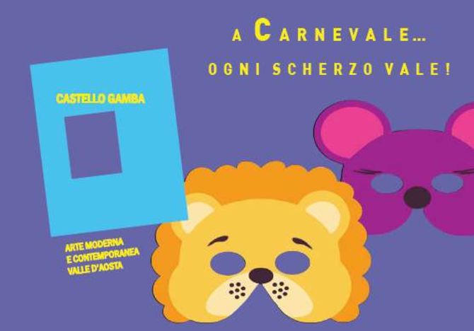 Laboratori e festa al Castello Gamba per carnevale