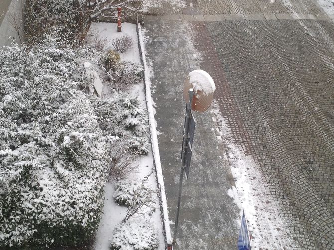 Maltempo, deboli nevicate in Valle