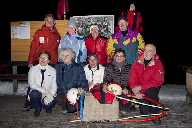 Grande festa a Pila per celebrare i 40 anni dello slittino valdostano