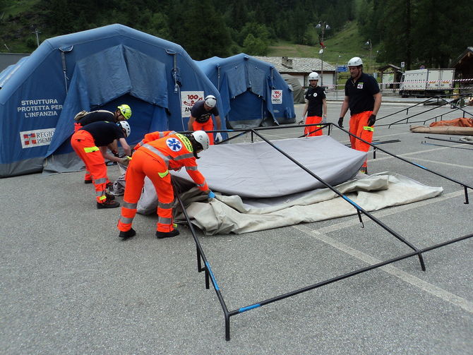 #ayasse2013, entra nel vivo la maxi esercitazione dell’Anpas Valle d’Aosta