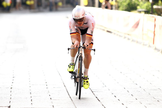 Giro della Valle d’Aosta, la prima maglia gialla è di Jasha Sutterlin