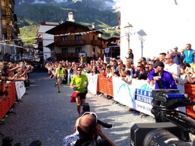 Cervino, Kilian Jornet Burgada ha infranto il record di Brunod