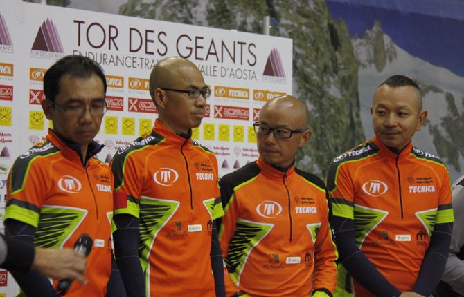 Tor des Géants 2013, le immagini della premiazione