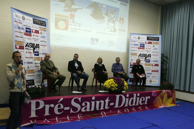 Sport invernali, presentati a Pré-Saint-Didier i calendari agonistici