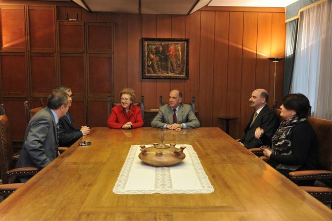 Incontro fra Rollandin e la Presidente della Rai Tarantola