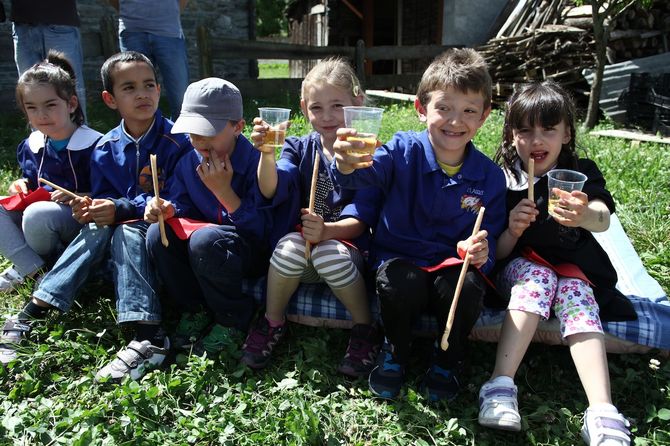 A Fénis la prima “Giornata alla scoperta del territorio” per bambini