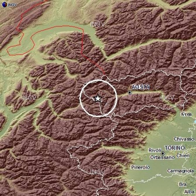 Piccola scossa di terremoto registrata in Alta Valle