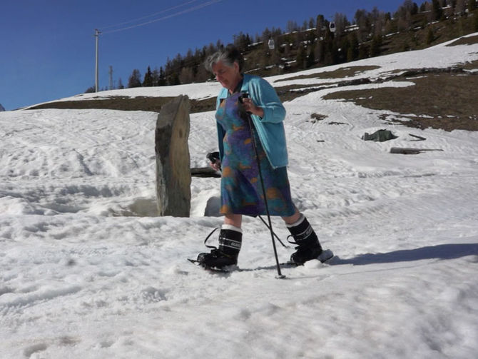 Una racchetta da neve per freerider, il progetto di una start-up ai piedi del Monte Rosa