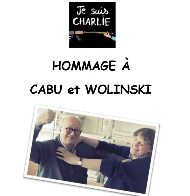 #JeSuisCharlie, a Morgex una mostra con i disegni di Cabu e Wolinski