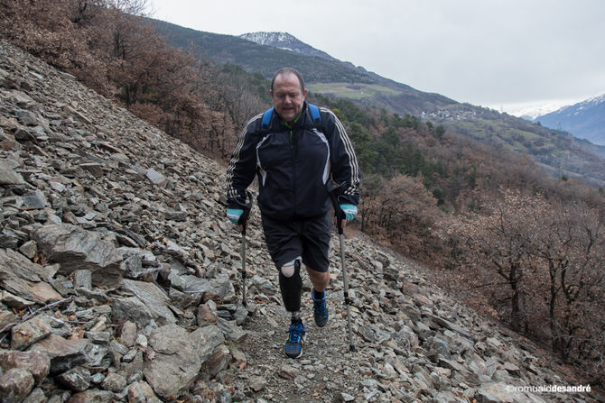 Il Tor des Géants con una gamba sola, un valdostano lancia la sfida