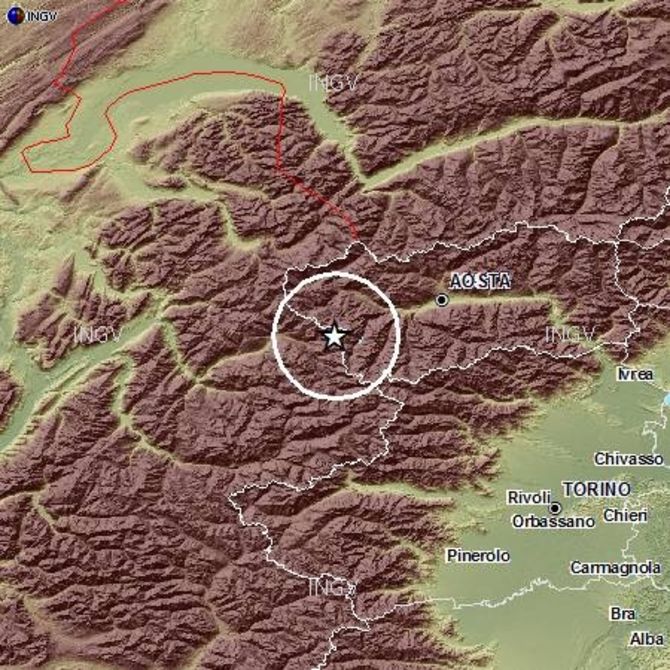 Terremoto, registrata una lieve scossa in Alta Valle