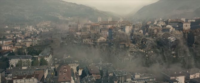 Avengers: Age of Ultron, il centro di Aosta distrutto nello spot per la tv