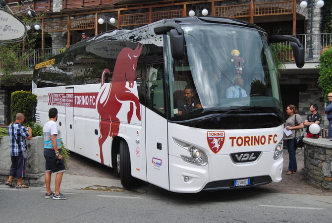 Calcio, il Torino è arrivato a Châtillon. I granata in ritiro in Valle fino al 6 agosto