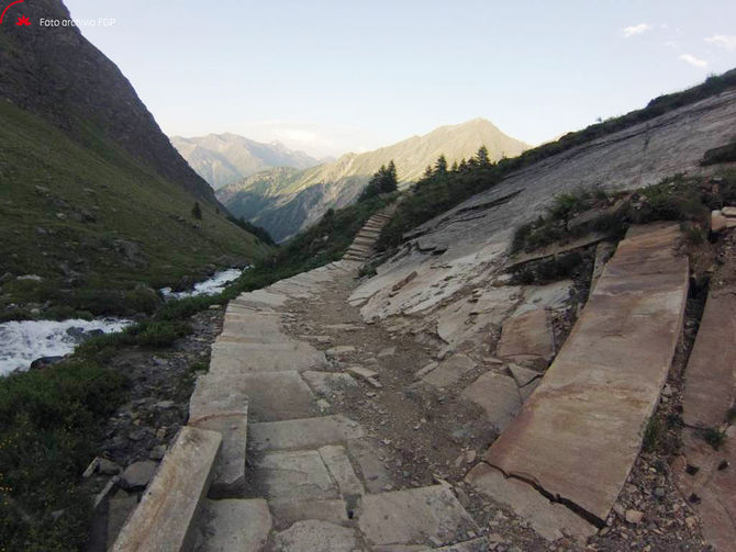 Ritracciato a Cogne il sentiero Valnontey – Rifugio Sella