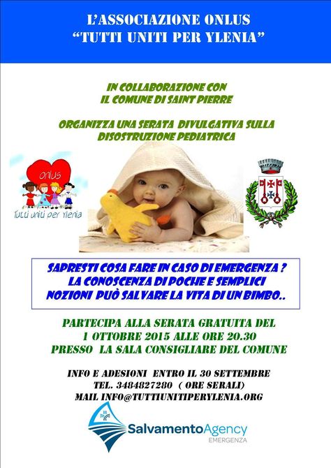 A Saint-Pierre una serata sulla disostruzione pediatrica