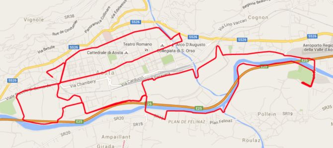 Aosta, domenica di sport e buon cibo con la MezzAosta